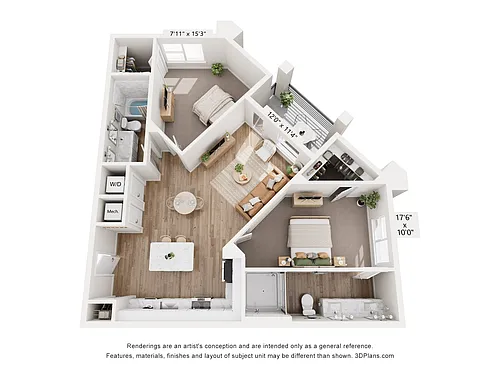 Floor plan B3