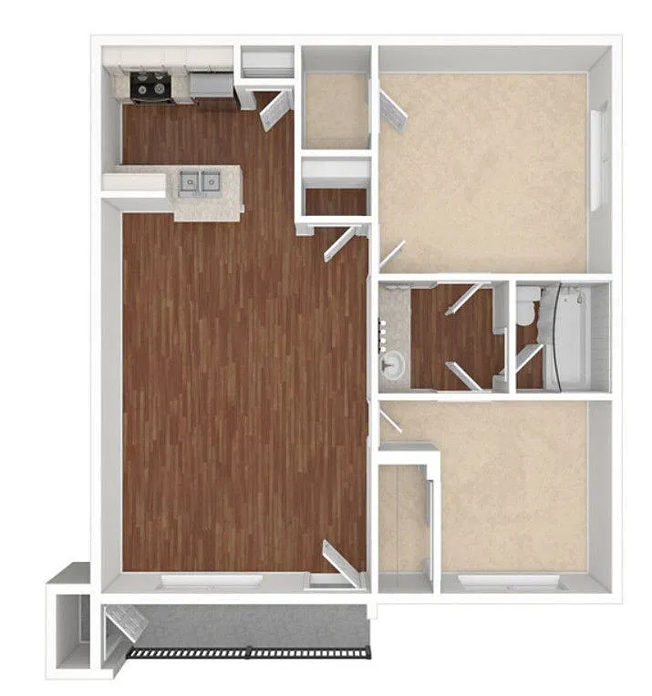 Floor plan B1