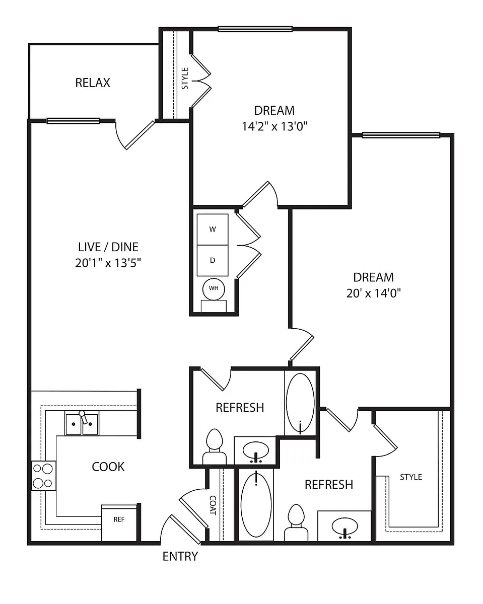 Floor plan B2C