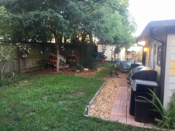 Tranquil backyard
