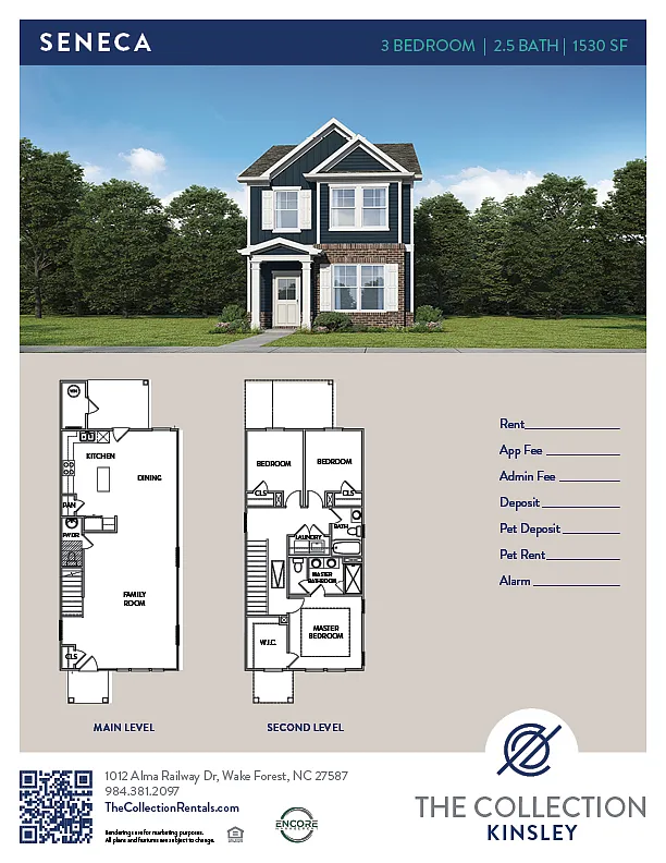 Floor plan Seneca