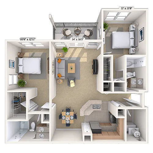 Floor plan The Iroquis