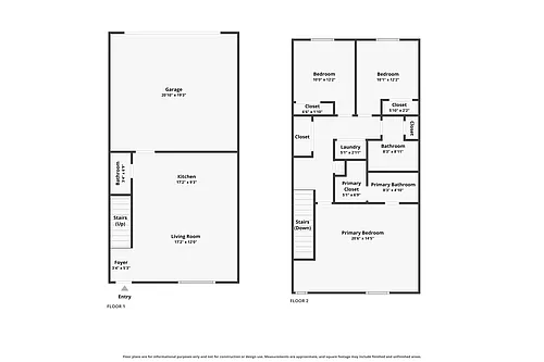 Floor plan 2-Story Tucker