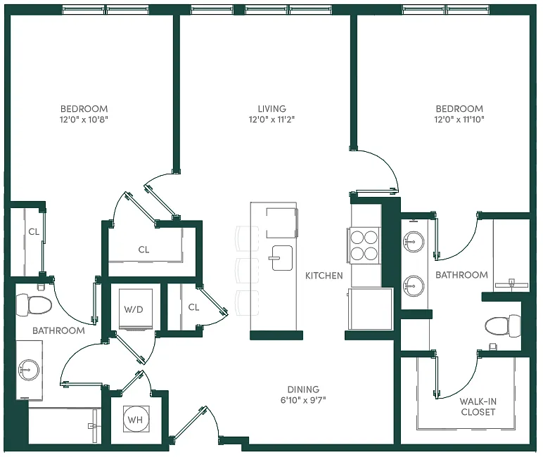 Floor plan B6