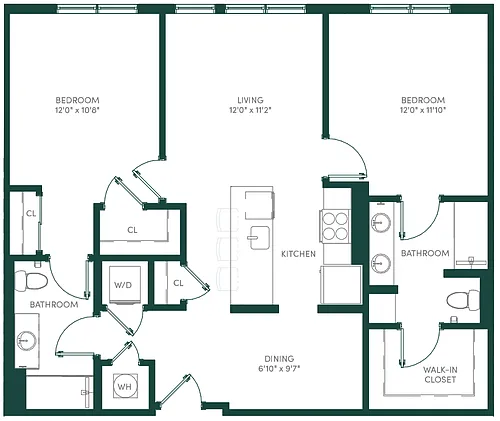 Floor plan B6