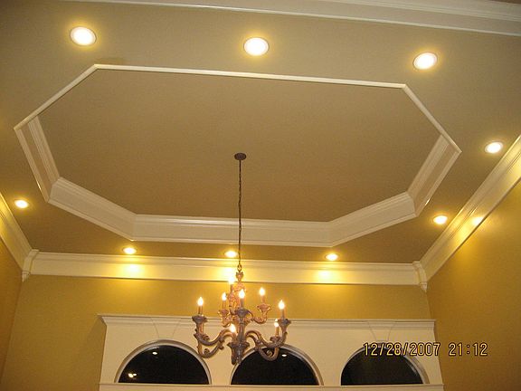 20 ft high cathedral ceiling