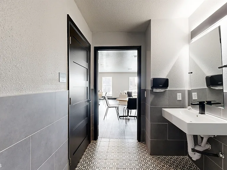 Community room bathroom