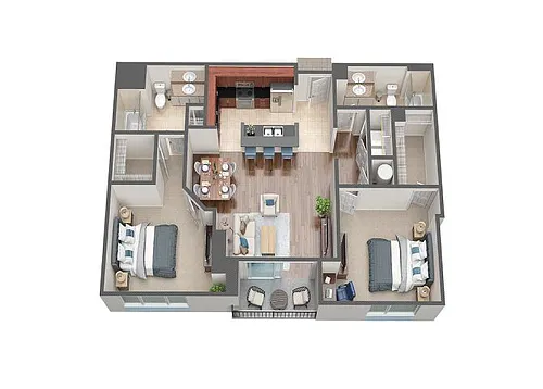 Floor plan B4