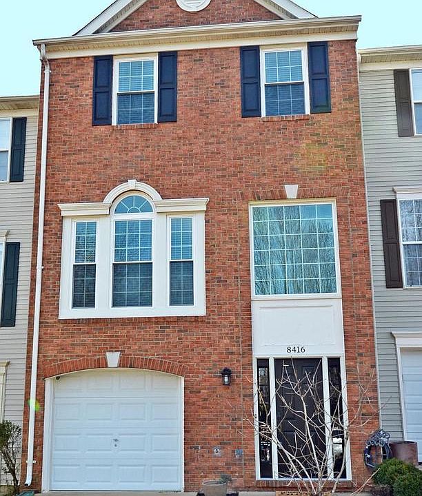 Brick front, garage townhome