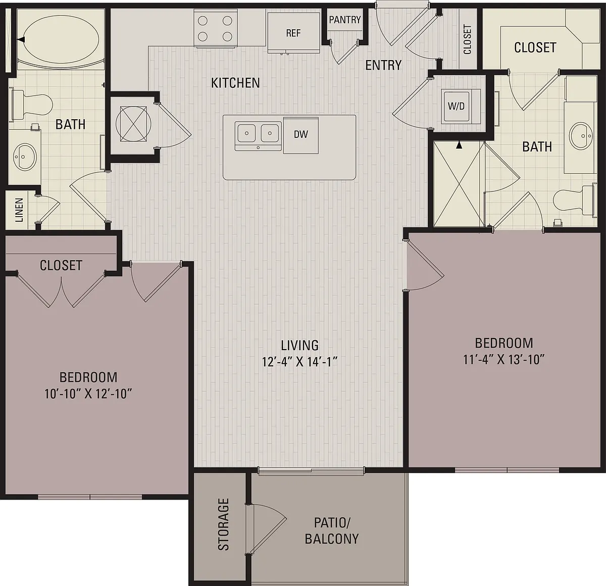 Floor plan B1P