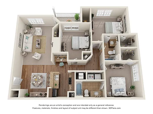 Floor plan Garden Camellia
