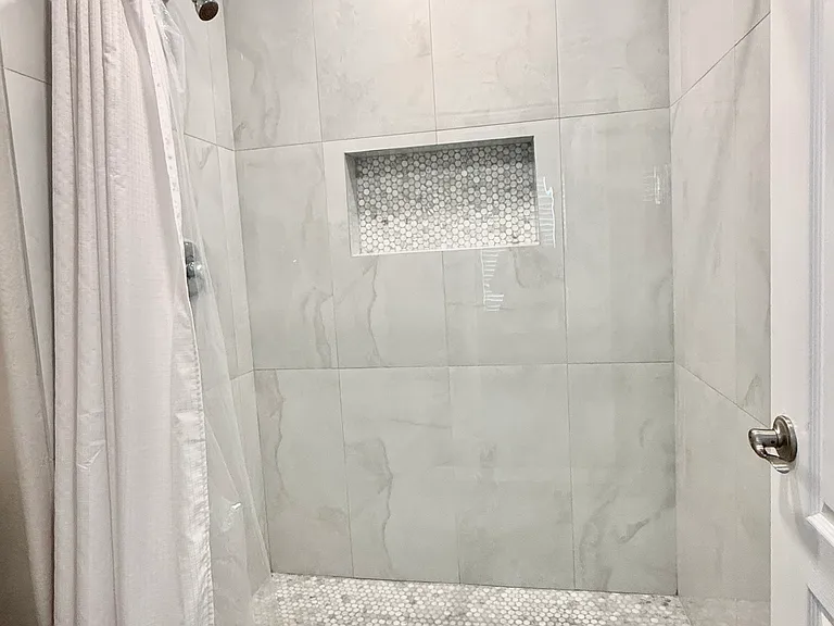 REMODELED PRIMARY SHOWER