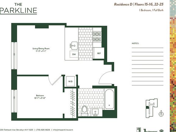 2nd image of 626 Flatbush Ave APT 15D