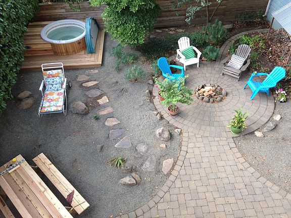 back yard