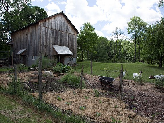 Timber Frame Barn & Garden