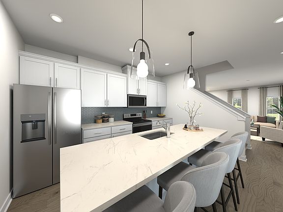 Skip takeout and prep dinner in the well-appointed kitchen.