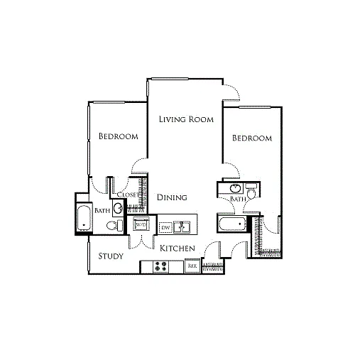 Floor plan B14