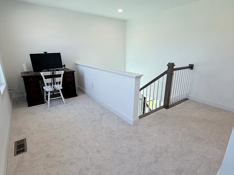 Loft at the top of the staircase