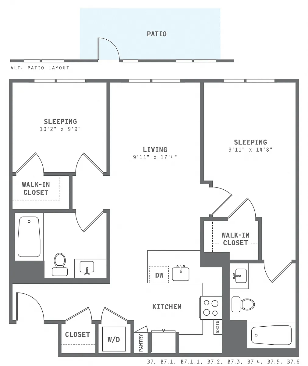 Floor plan B5