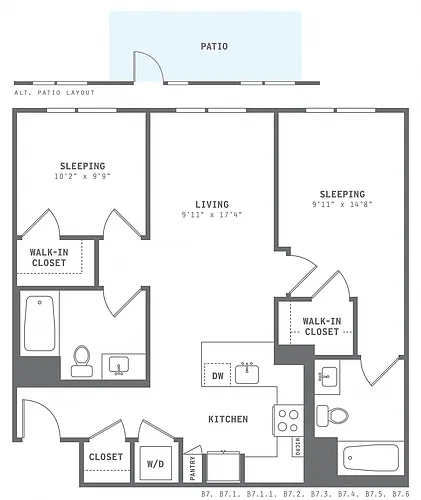 Floor plan B5