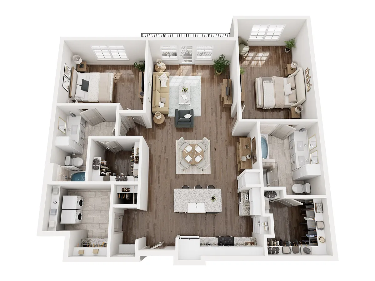 Floor plan B3