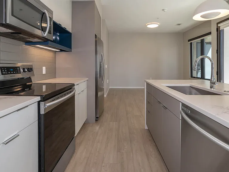 Kitchen with Stainless Steel Appliances
