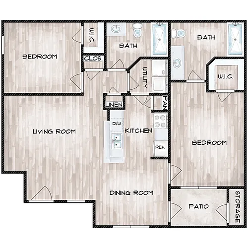 Floor plan Magnolia