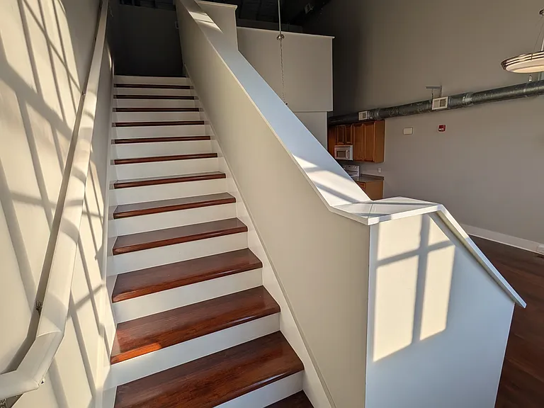 Stairs to upstairs loft