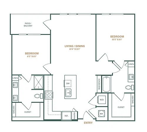 Floor plan B1
