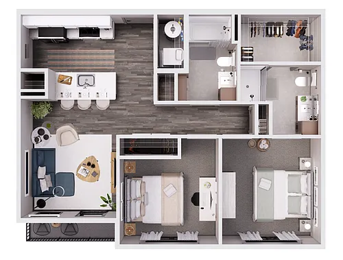 Floor plan Park-2A