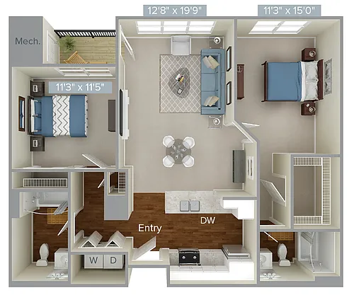 Floor plan Furnished-f-B1