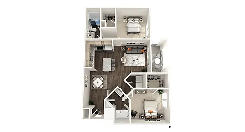 Floor plan B1