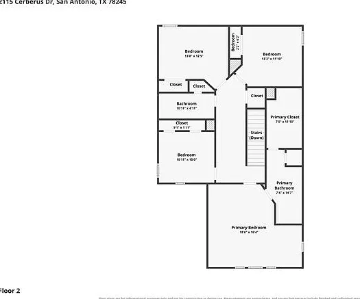 4 bed, 2.5 bath, 2250 sqft, $2,075 — Photo 3