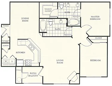 Floor plan Mesquite
