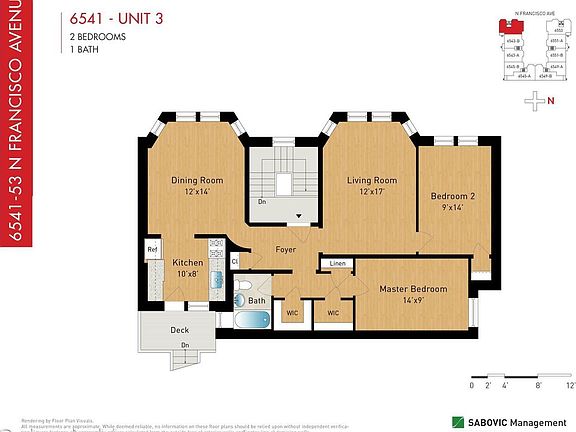 2nd image of 6541 N Francisco Ave #2