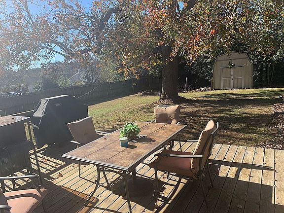 Backyard off Deck