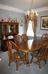Family room with fire place