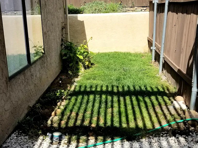 Enclosed yard