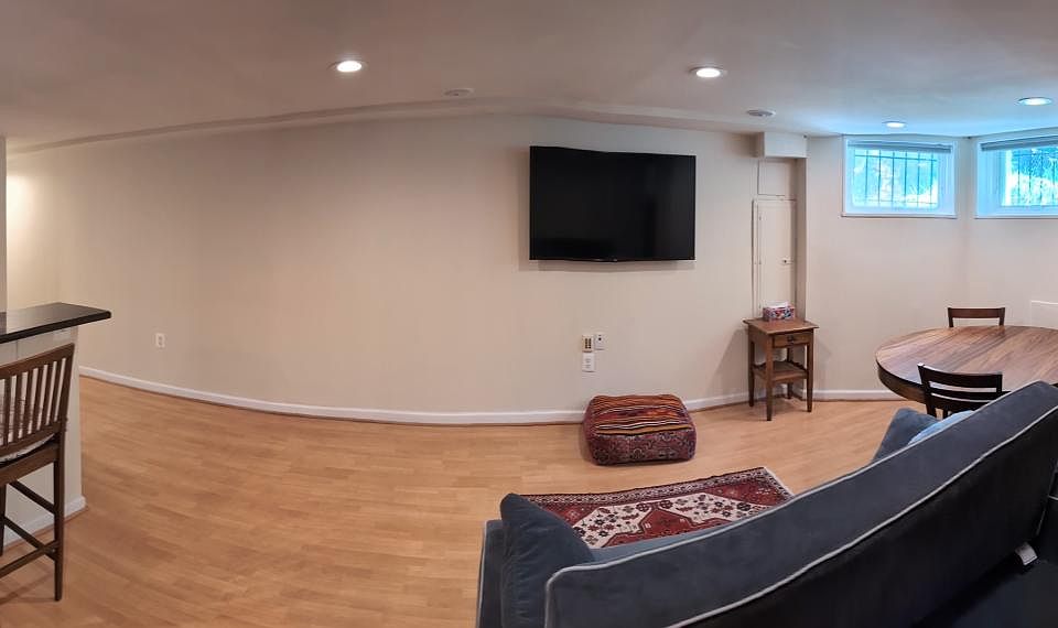 Pano of Living Area/Kitchen