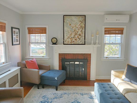 Fireplace and mantle