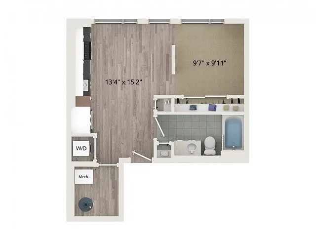 Floor plan Studio S2
