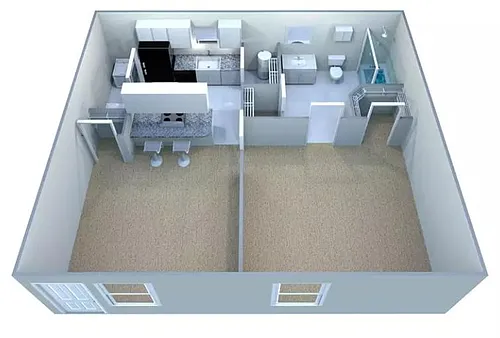Floor plan Classic Deluxe/Classic Phase I