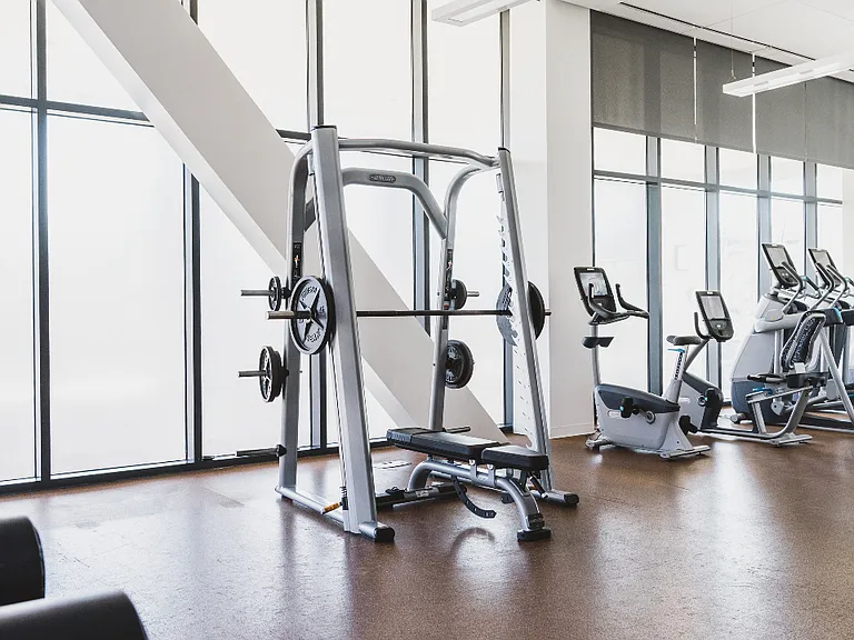Fully-equipped with cardio, weight machines, and more