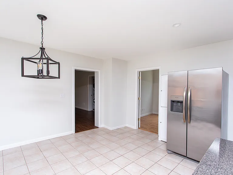 Kitchen with large dining area