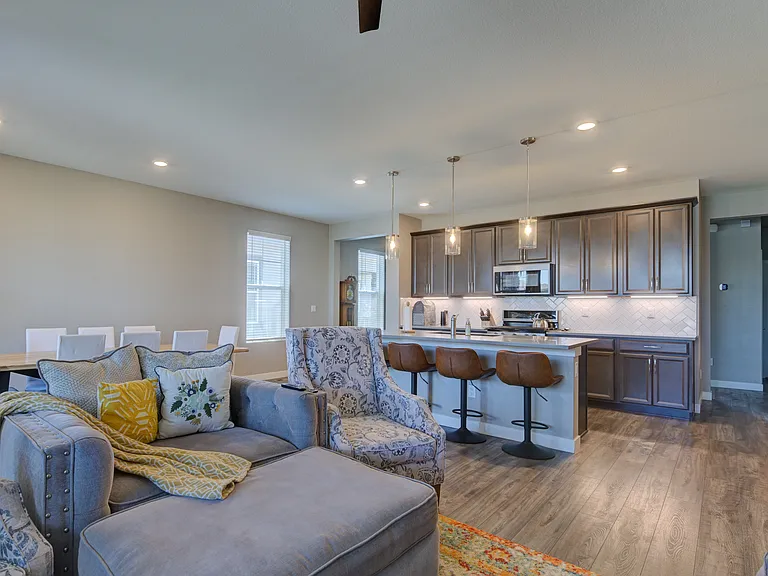 Light and bright open floor plan