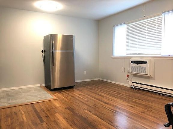 Living room with in wall A/C