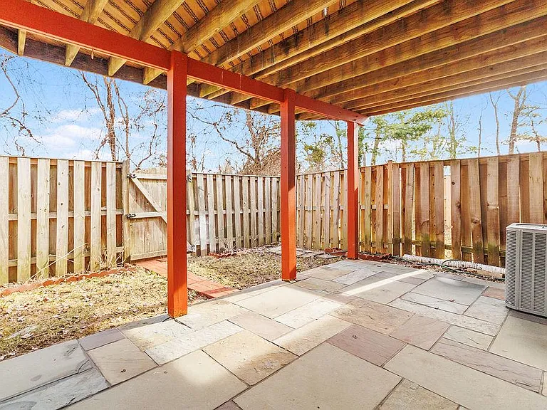 Stone Patio & Backyard