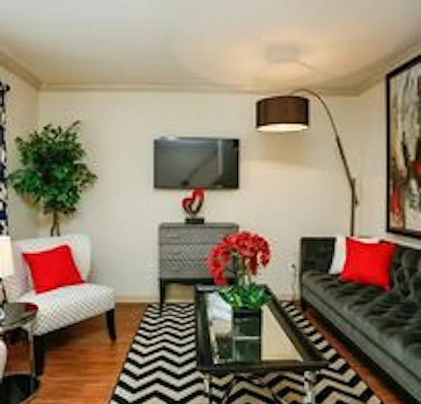 Living Room on a 2 bedrooms