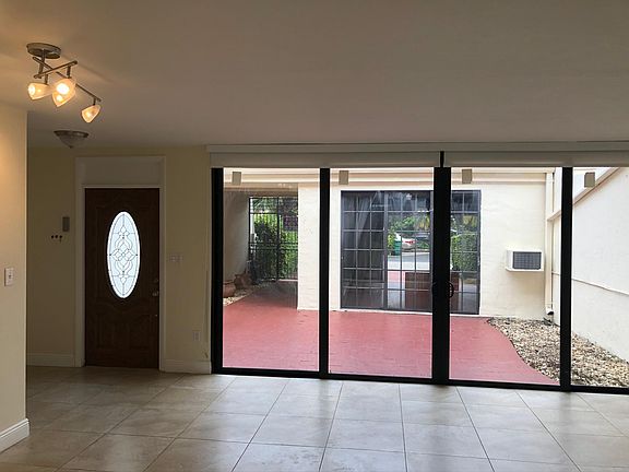 Living room to Courtyard and Garage