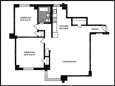 2nd image of 383 Grand St APT M1904